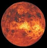 Radarbild der Venus